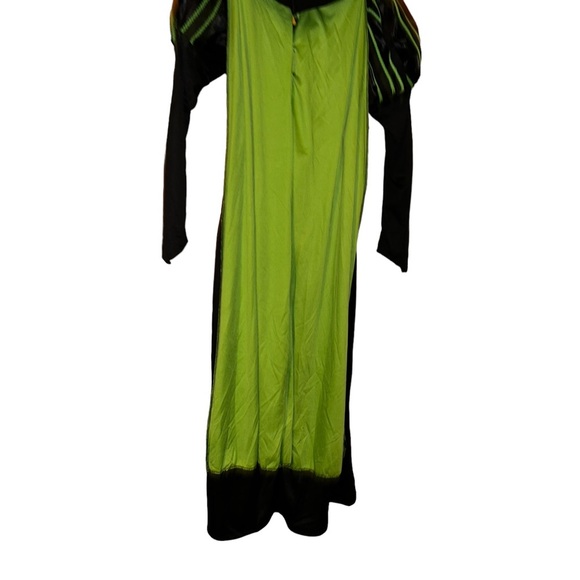 Girls wizard of oz wicked witch of the west witch costume with hat kids M 8/10 - Picture 4 of 5
